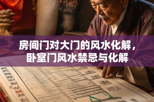 房间门对大门的风水化解，卧室门风水禁忌与化解