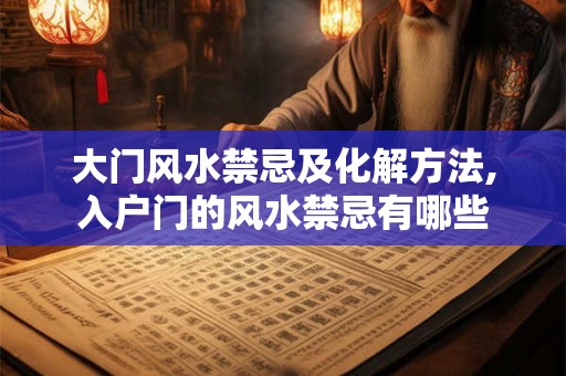 大门风水禁忌及化解方法,入户门的风水禁忌有哪些