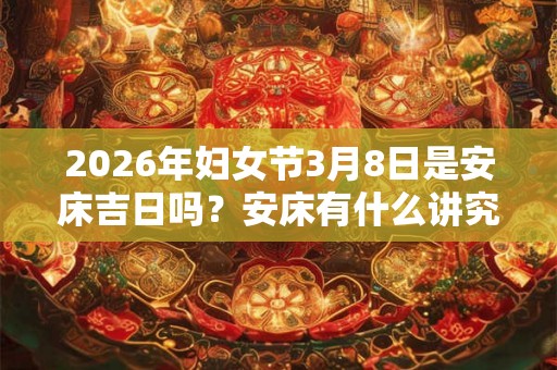 2026年妇女节3月8日是安床吉日吗?安床有什么讲究? 2026年妇女节3月8日是安床吉日吗?安床有什么讲究?