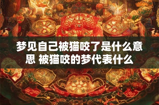 梦见自己被猫咬了是什么意思 被猫咬的梦代表什么 梦见自己被猫咬了是什么意思 被猫咬的梦代表什么