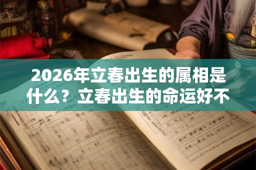 2026年立春出生的属相是什么？立春出生的命运好不好？
