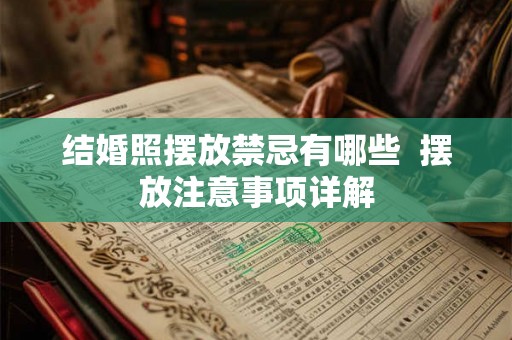 结婚照摆放禁忌有哪些  摆放注意事项详解