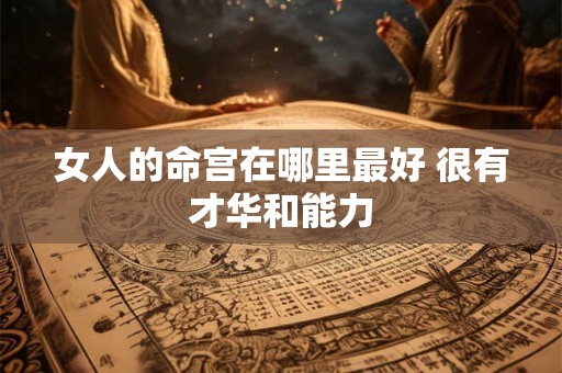 女人的命宫在哪里最好 很有才华和能力