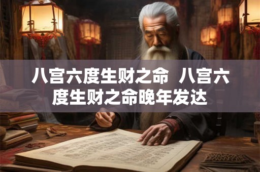 八宫六度生财之命 八宫六度生财之命晚年发达 八宫六度生财之命 八宫六度生财之命晚年发达