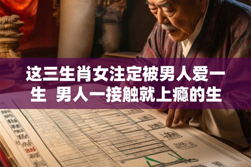 这三生肖女注定被男人爱一生  男人一接触就上瘾的生肖女