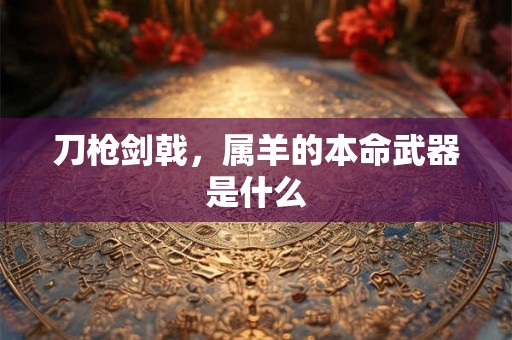 刀枪剑戟,属羊的本命武器是什么 刀枪剑戟,属羊的本命武器是什么