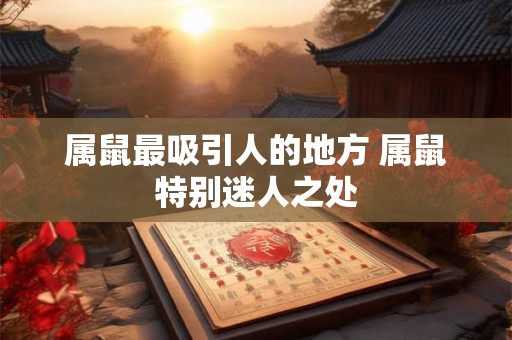 属鼠最吸引人的地方 属鼠特别迷人之处 属鼠最吸引人的地方 属鼠特别迷人之处