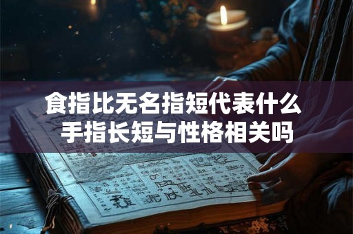 食指比无名指短代表什么 手指长短与性格相关吗
