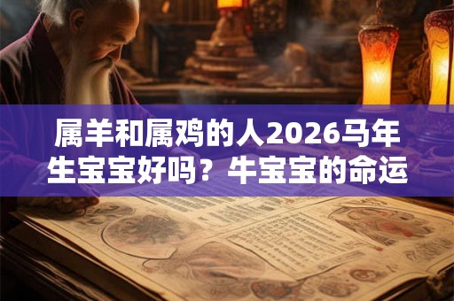 属羊和属鸡的人2026马年生宝宝好吗？牛宝宝的命运如何？