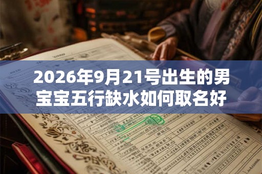 2026年9月21号出生的男宝宝五行缺水如何取名好