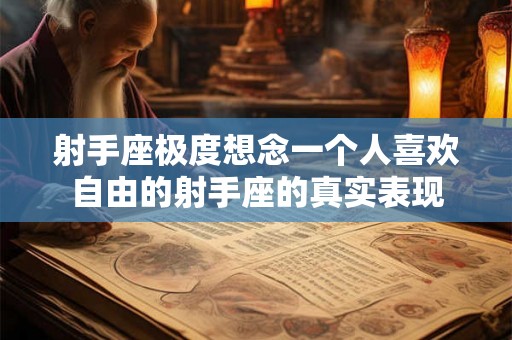 射手座极度想念一个人喜欢自由的射手座的真实表现