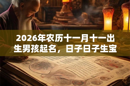 2026年农历十一月十一出生男孩起名，日子日子生宝宝好吗？