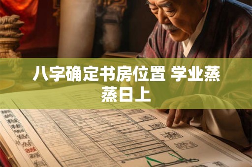 八字确定书房位置 学业蒸蒸日上 八字确定书房位置 学业蒸蒸日上
