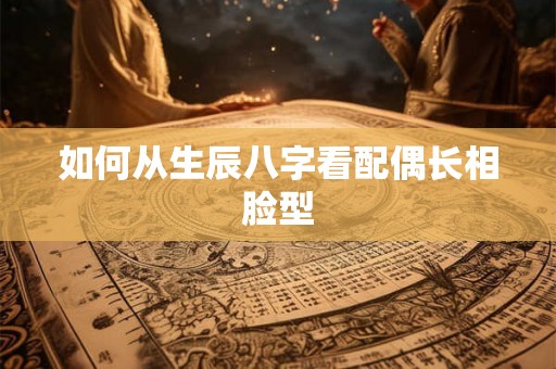 如何从生辰八字看配偶长相脸型 如何从生辰八字看配偶长相脸型