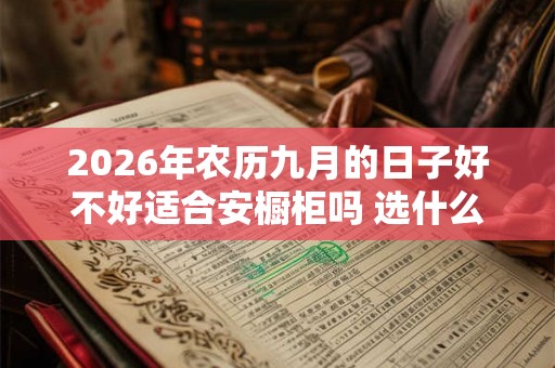 2026年农历九月的日子好不好适合安橱柜吗 选什么颜色好