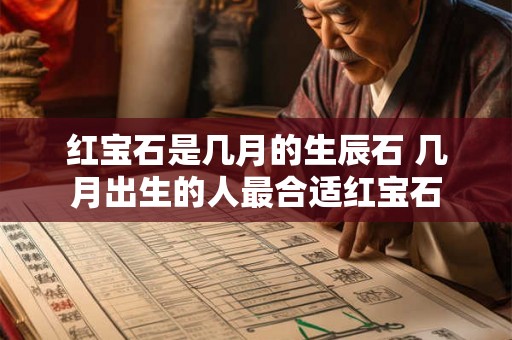 红宝石是几月的生辰石 几月出生的人最合适红宝石