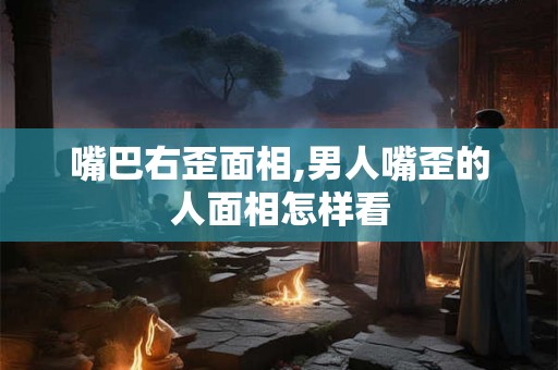 嘴巴右歪面相,男人嘴歪的人面相怎样看