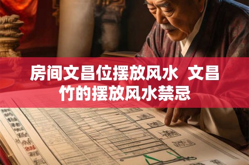 房间文昌位摆放风水  文昌竹的摆放风水禁忌