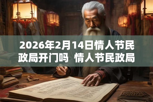2026年2月14日情人节民政局开门吗  情人节民政局上班吗