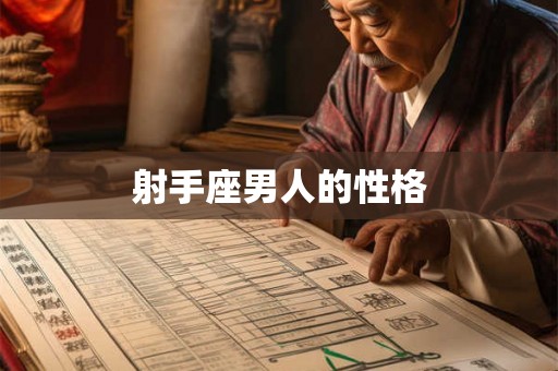 射手座男人的性格
