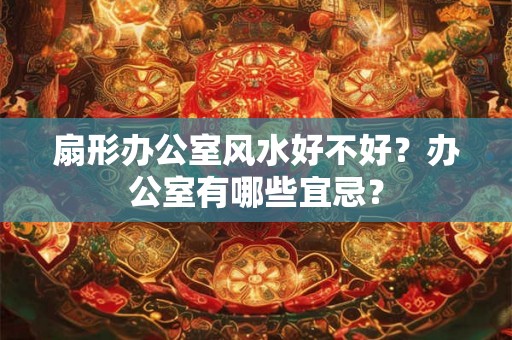 扇形办公室风水好不好？办公室有哪些宜忌？