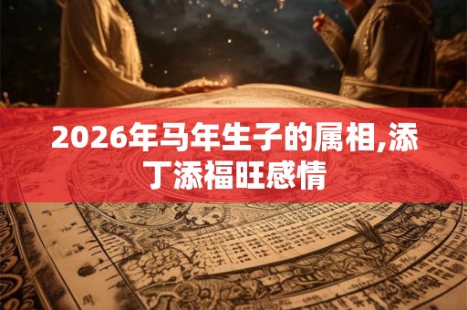 2026年马年生子的属相,添丁添福旺感情