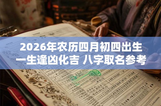 2026年农历四月初四出生一生逢凶化吉 八字取名参考