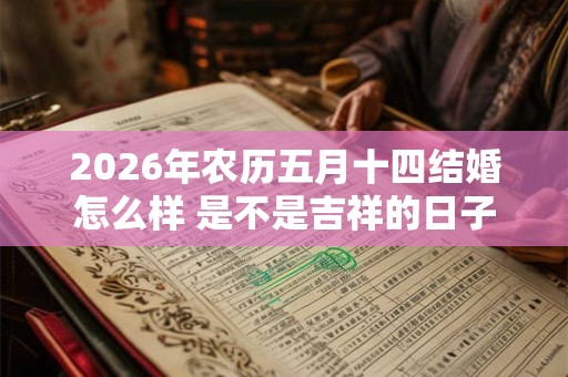 2026年农历五月十四结婚怎么样 是不是吉祥的日子