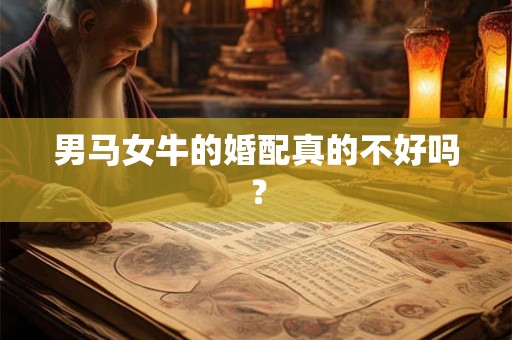 男马女牛的婚配真的不好吗？