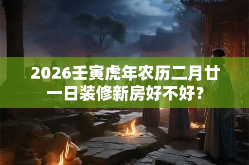 2026壬寅虎年农历二月廿一日装修新房好不好？