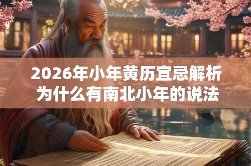 2026年小年黄历宜忌解析 为什么有南北小年的说法 2026年小年黄历宜忌解析 为什么有南北小年的说法