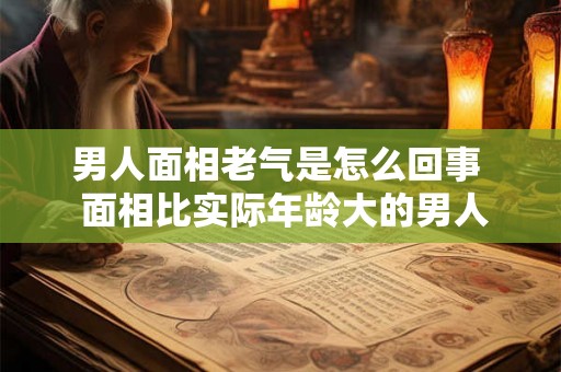 男人面相老气是怎么回事 面相比实际年龄大的男人 男人面相老气是怎么回事 面相比实际年龄大的男人