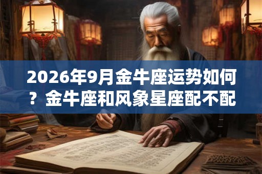 2026年9月金牛座运势如何?金牛座和风象星座配不配? 2026年9月金牛座运势如何?金牛座和风象星座配不配?