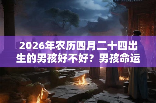 2026年农历四月二十四出生的男孩好不好？男孩命运解析