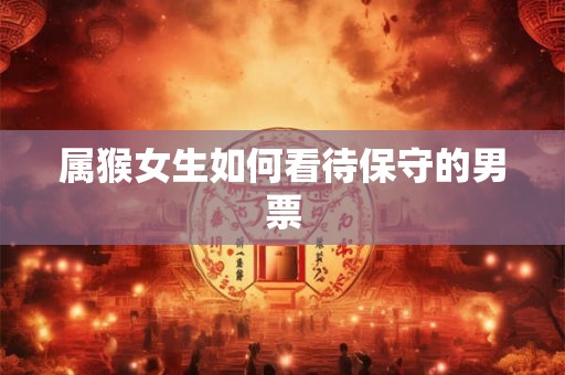 属猴女生如何看待保守的男票