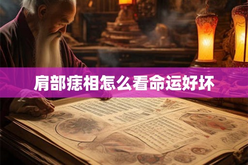 肩部痣相怎么看命运好坏
