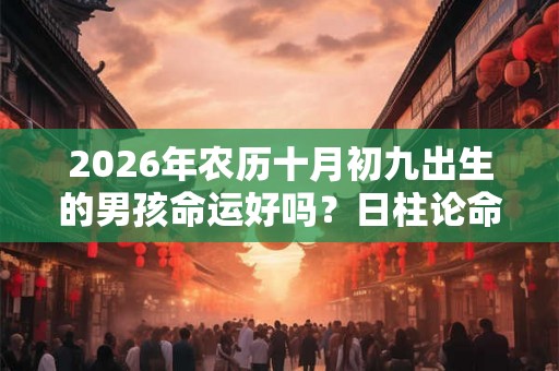 2026年农历十月初九出生的男孩命运好吗?日柱论命好吗? 2026年农历十月初九出生的男孩命运好吗?日柱论命好吗?