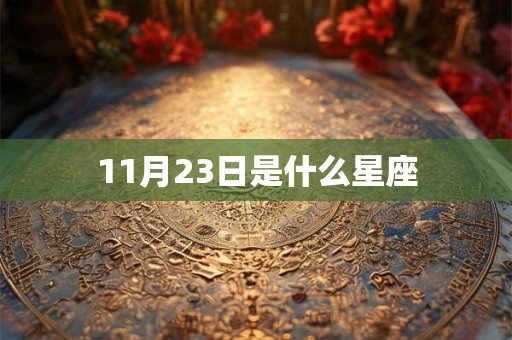 11月23日是什么星座