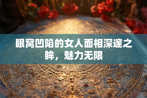 眼窝凹陷的女人面相深邃之眸，魅力无限