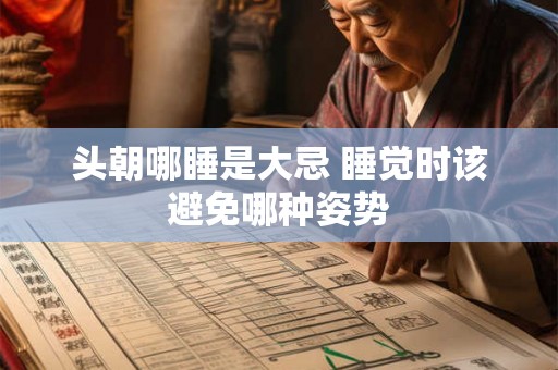 头朝哪睡是大忌 睡觉时该避免哪种姿势