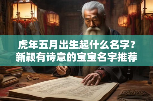 虎年五月出生起什么名字?新颖有诗意的宝宝名字推荐! 虎年五月出生起什么名字?新颖有诗意的宝宝名字推荐!