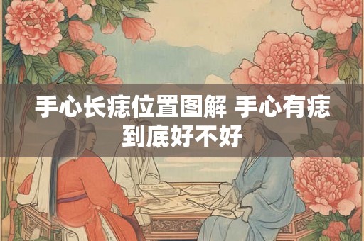 手心长痣位置图解 手心有痣到底好不好