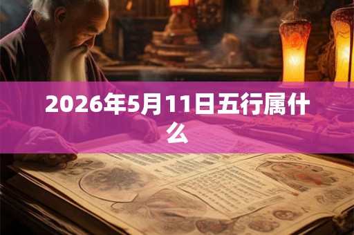 2026年5月11日五行属什么