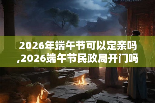 2026年端午节可以定亲吗,2026端午节民政局开门吗？