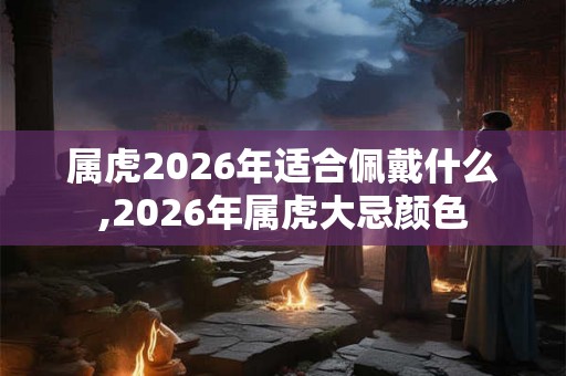 属虎2026年适合佩戴什么,2026年属虎大忌颜色