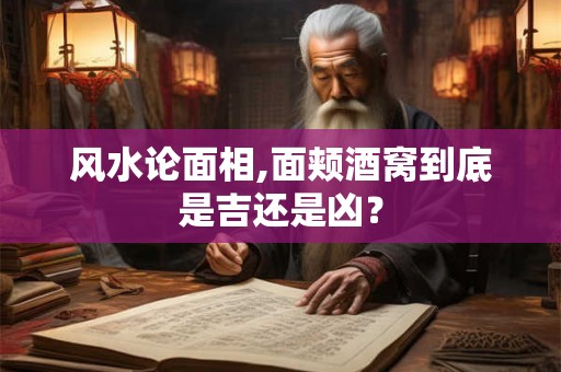 风水论面相,面颊酒窝到底是吉还是凶？
