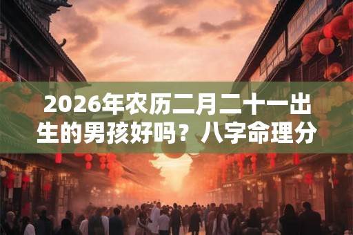 2026年农历二月二十一出生的男孩好吗？八字命理分析