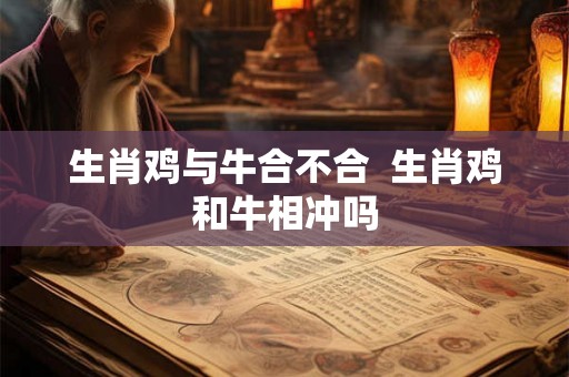 生肖鸡与牛合不合  生肖鸡和牛相冲吗