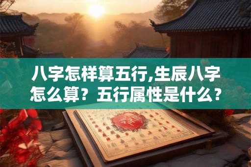 八字怎样算五行,生辰八字怎么算？五行属性是什么？