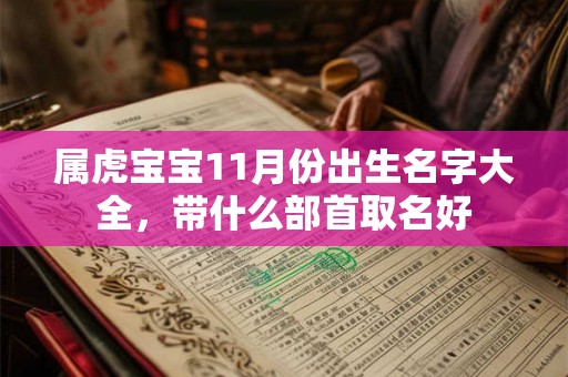属虎宝宝11月份出生名字大全，带什么部首取名好